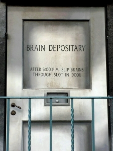 Mel Brooks Brain Depositary Door